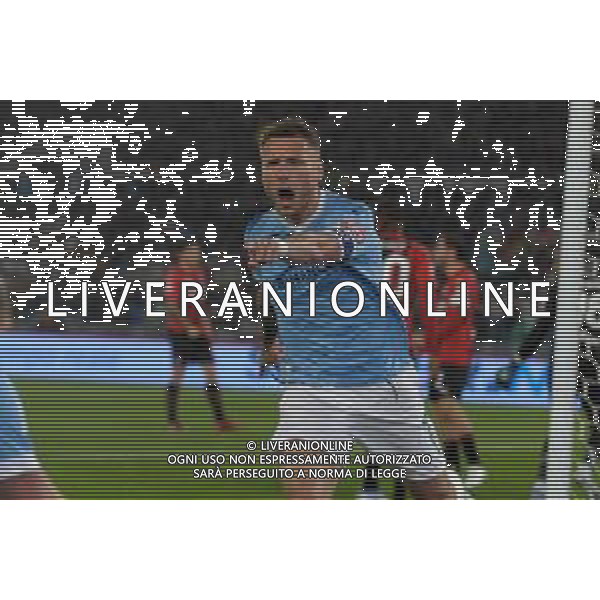 Lazio vs Milan Campionato Serie A TIM - 34 giornata Stadio Olimpico - Roma 24-04-2022 nella foto Esultanza Ciro Immobile ©Federico Gaetano/ AGENZIA ALDO LIVERANI SAS
