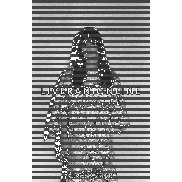 RETROSPETTIVA ASTRUD GILBERTO NATA ASTRUD EVANGELINA WEINERT CANTANTE NELLA FOTO ASTRUD GILBERTO AL FESTIVAL DI SANREMO NELL\'ANNO 1971 AG ALDO LIVERANI SAS