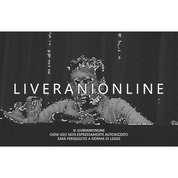 RETROSPETTIVA LUCIANO LAMA POLITICO NELL FOTO LUCIANO LAMA A MILANO NELL\'ANNO 1973 AG ALDO LIVERANI SAS