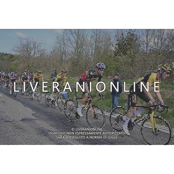 24-04-2022 Liege - Bastogne - Liege; 2022, Jumbo - Visma; Van Aert, Wout; Cote De La Roche En Ardenne; ©SIROTTI/ AGENZIA ALDO LIVERANI SAS