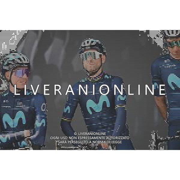 24-04-2022 Liege - Bastogne - Liege; 2022, Movistar; Valverde, Alejandro; Cote De La Roche En Ardenne; ©SIROTTI/ AGENZIA ALDO LIVERANI SAS