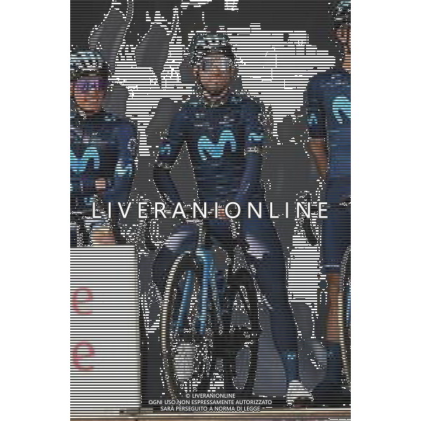 24-04-2022 Liege - Bastogne - Liege; 2022, Movistar; Valverde, Alejandro; Cote De La Roche En Ardenne; ©SIROTTI/ AGENZIA ALDO LIVERANI SAS