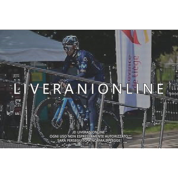 24-04-2022 Liege - Bastogne - Liege; 2022, Movistar; Valverde, Alejandro; Cote De La Roche En Ardenne; ©SIROTTI/ AGENZIA ALDO LIVERANI SAS