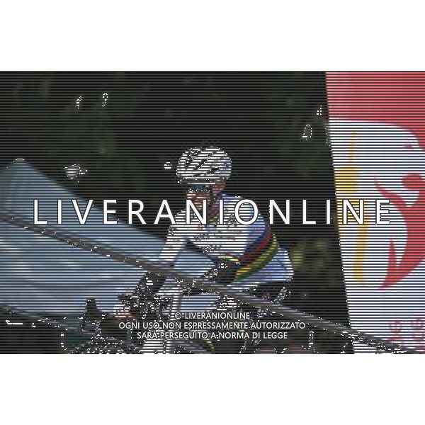 24-04-2022 Liege - Bastogne - Liege; 2022, Quick Step - Alpha Vinyl; Alaphilippe, Julian; Cote De La Roche En Ardenne; ©SIROTTI/ AGENZIA ALDO LIVERANI SAS