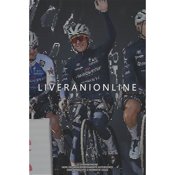 24-04-2022 Liege - Bastogne - Liege; 2022, Quick Step - Alpha Vinyl; Evenepoel, Remco; Cote De La Roche En Ardenne; ©SIROTTI/ AGENZIA ALDO LIVERANI SAS