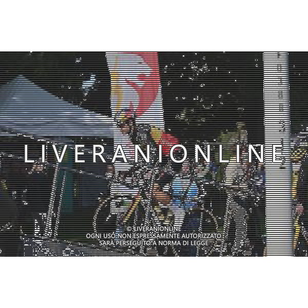 24-04-2022 Liege - Bastogne - Liege; 2022, Jumbo - Visma; Van Aert, Wout; Cote De La Roche En Ardenne; ©SIROTTI/ AGENZIA ALDO LIVERANI SAS