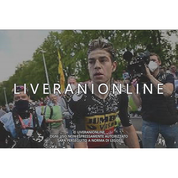 24-04-2022 Liege - Bastogne - Liege; 2022, Jumbo - Visma; Van Aert, Wout; Liegi; ©SIROTTI/ AGENZIA ALDO LIVERANI SAS
