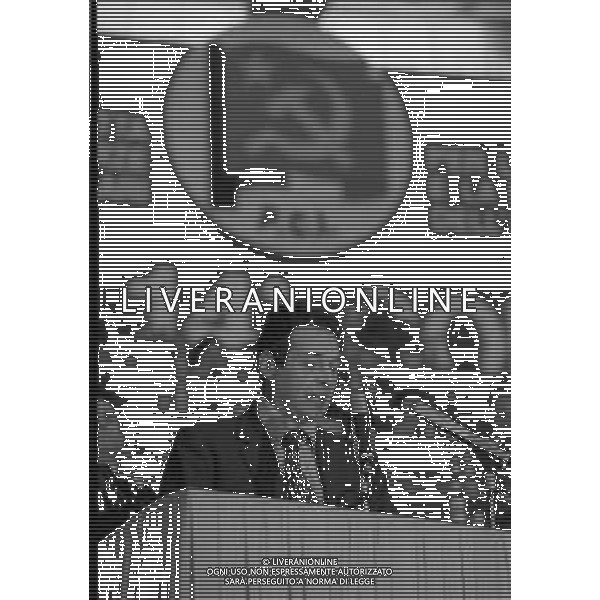 RETROSPETTIVA LUCIANO LAMA POLITICO NELL FOTO LUCIANO LAMA A ROMA AL CONGRESSO DEL PARTITO COMUNISTA ITALIANO NELL\'ANNO 1975 AG ALDO LIVERANI SAS 