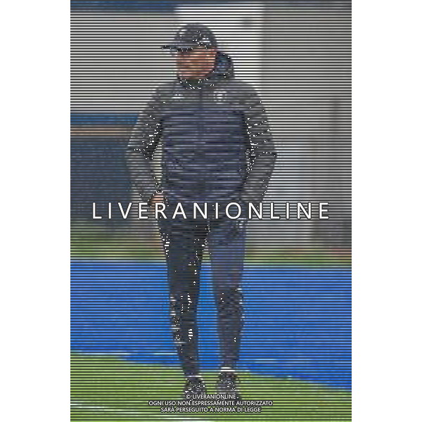 Fabio Fagiolini/LMedia - Empoli FC vs SSC Napoli - italian soccer Serie A match 2021/2022 April 24 2022 - Carlo Castellani stadium Empoli, Italy Empoli FC vs SSC Napoli Photo showing: Head Coach Aurelio Andreazzoli (Empoli) @Fabio Fagiolini/LiveMedia AG ALDO LIVERANI SAS