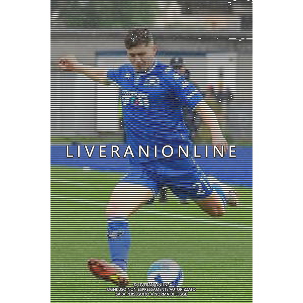 Fabio Fagiolini/LMedia - Empoli FC vs SSC Napoli - italian soccer Serie A match 2021/2022 April 24 2022 - Carlo Castellani stadium Empoli, Italy Empoli FC vs SSC Napoli Photo showing: Liberato Cacace (Empoli) @Fabio Fagiolini/LiveMedia AG ALDO LIVERANI SAS