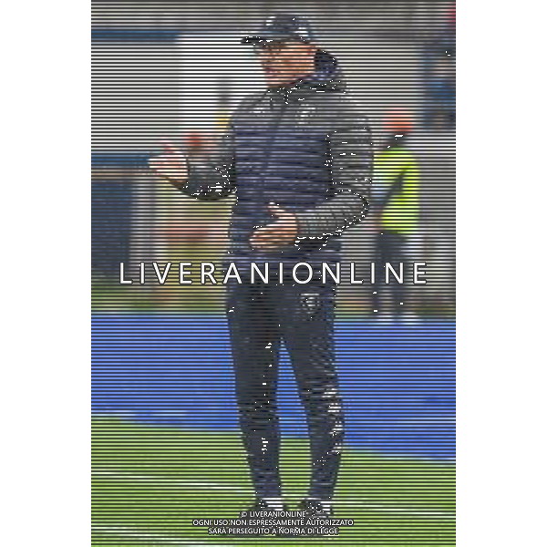 Fabio Fagiolini/LMedia - Empoli FC vs SSC Napoli - italian soccer Serie A match 2021/2022 April 24 2022 - Carlo Castellani stadium Empoli, Italy Empoli FC vs SSC Napoli Photo showing: Head Coach Aurelio Andreazzoli (Empoli) @Fabio Fagiolini/LiveMedia AG ALDO LIVERANI SAS