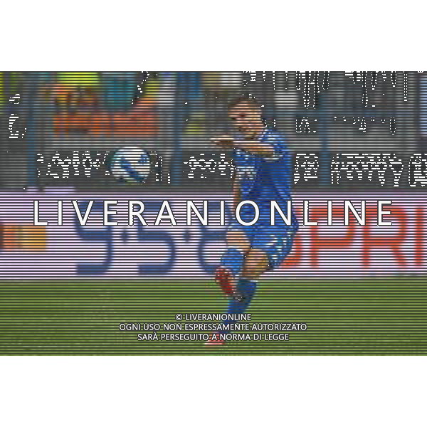 Fabio Fagiolini/LMedia - Empoli FC vs SSC Napoli - italian soccer Serie A match 2021/2022 April 24 2022 - Carlo Castellani stadium Empoli, Italy Empoli FC vs SSC Napoli Photo showing: Valerio Verre (Empoli) @Fabio Fagiolini/LiveMedia AG ALDO LIVERANI SAS
