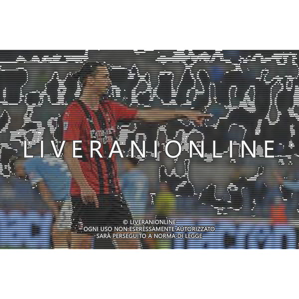 Lazio vs Milan Campionato Serie A TIM - 34 giornata Stadio Olimpico - Roma 24-04-2022 nella foto Zlatan Ibrahimovic ©Federico Gaetanoi/ AGENZIA ALDO LIVERANI SAS