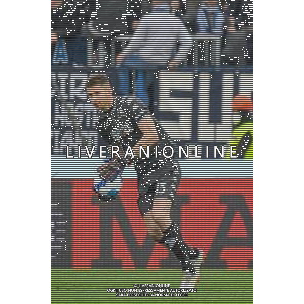Fabio Fagiolini/LMedia - Empoli FC vs SSC Napoli - italian soccer Serie A match 2021/2022 April 24 2022 - Carlo Castellani stadium Empoli, Italy Empoli FC vs SSC Napoli Photo showing: Guglielmo Vicario (Empoli) @Fabio Fagiolini/LiveMedia AG ALDO LIVERANI SAS