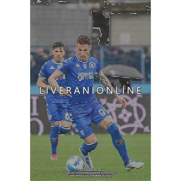 Fabio Fagiolini/LMedia - Empoli FC vs SSC Napoli - italian soccer Serie A match 2021/2022 April 24 2022 - Carlo Castellani stadium Empoli, Italy Empoli FC vs SSC Napoli Photo showing: Andrea Pinamonti (Empoli) @Fabio Fagiolini/LiveMedia AG ALDO LIVERANI SAS