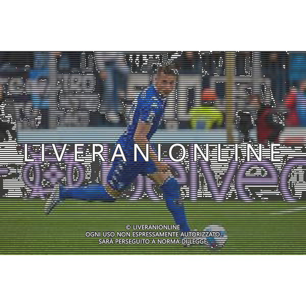 Fabio Fagiolini/LMedia - Empoli FC vs SSC Napoli - italian soccer Serie A match 2021/2022 April 24 2022 - Carlo Castellani stadium Empoli, Italy Empoli FC vs SSC Napoli Photo showing: Andrea Pinamonti (Empoli) @Fabio Fagiolini/LiveMedia AG ALDO LIVERANI SAS