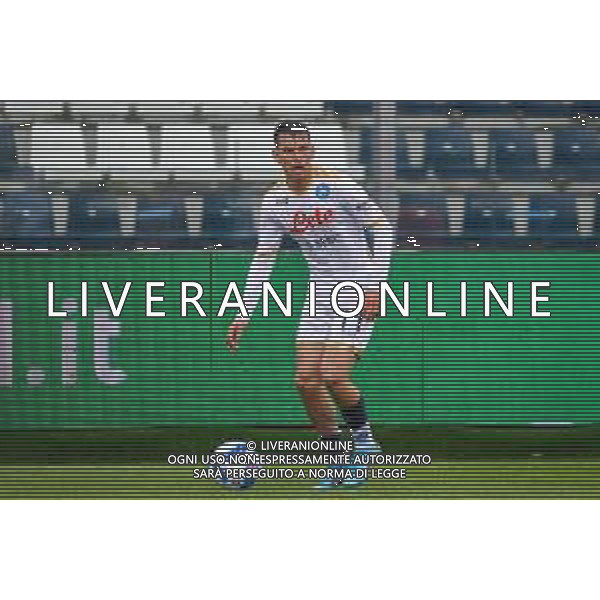 Fabio Fagiolini/LMedia - Empoli FC vs SSC Napoli - italian soccer Serie A match 2021/2022 April 24 2022 - Carlo Castellani stadium Empoli, Italy Empoli FC vs SSC Napoli Photo showing: Hirving Lozano (Napoli) @Fabio Fagiolini/LiveMedia AG ALDO LIVERANI SAS