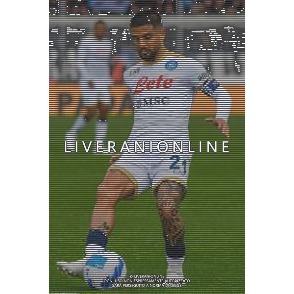 Fabio Fagiolini/LMedia - Empoli FC vs SSC Napoli - italian soccer Serie A match 2021/2022 April 24 2022 - Carlo Castellani stadium Empoli, Italy Empoli FC vs SSC Napoli Photo showing: Lorenzo Insigne (Napoli) @Fabio Fagiolini/LiveMedia AG ALDO LIVERANI SAS