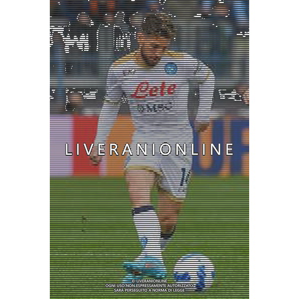 Fabio Fagiolini/LMedia - Empoli FC vs SSC Napoli - italian soccer Serie A match 2021/2022 April 24 2022 - Carlo Castellani stadium Empoli, Italy Empoli FC vs SSC Napoli Photo showing: Dries Mertens (Napoli) @Fabio Fagiolini/LiveMedia AG ALDO LIVERANI SAS