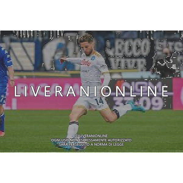 Fabio Fagiolini/LMedia - Empoli FC vs SSC Napoli - italian soccer Serie A match 2021/2022 April 24 2022 - Carlo Castellani stadium Empoli, Italy Empoli FC vs SSC Napoli Photo showing: Dries Mertens (Napoli) @Fabio Fagiolini/LiveMedia AG ALDO LIVERANI SAS