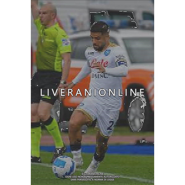 Fabio Fagiolini/LMedia - Empoli FC vs SSC Napoli - italian soccer Serie A match 2021/2022 April 24 2022 - Carlo Castellani stadium Empoli, Italy Empoli FC vs SSC Napoli Photo showing: Lorenzo Insigne (Napoli) @Fabio Fagiolini/LiveMedia AG ALDO LIVERANI SAS