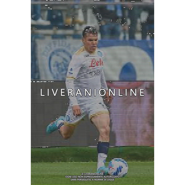 Fabio Fagiolini/LMedia - Empoli FC vs SSC Napoli - italian soccer Serie A match 2021/2022 April 24 2022 - Carlo Castellani stadium Empoli, Italy Empoli FC vs SSC Napoli Photo showing: Hirving Lozano (Napoli) @Fabio Fagiolini/LiveMedia AG ALDO LIVERANI SAS