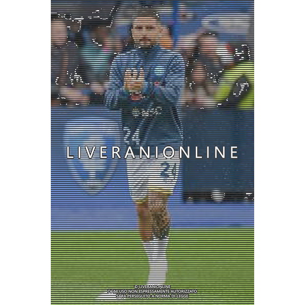 Fabio Fagiolini/LMedia - Empoli FC vs SSC Napoli - italian soccer Serie A match 2021/2022 April 24 2022 - Carlo Castellani stadium Empoli, Italy Empoli FC vs SSC Napoli Photo showing: Lorenzo Insigne (Napoli) warm-up @Fabio Fagiolini/LiveMedia AG ALDO LIVERANI SAS