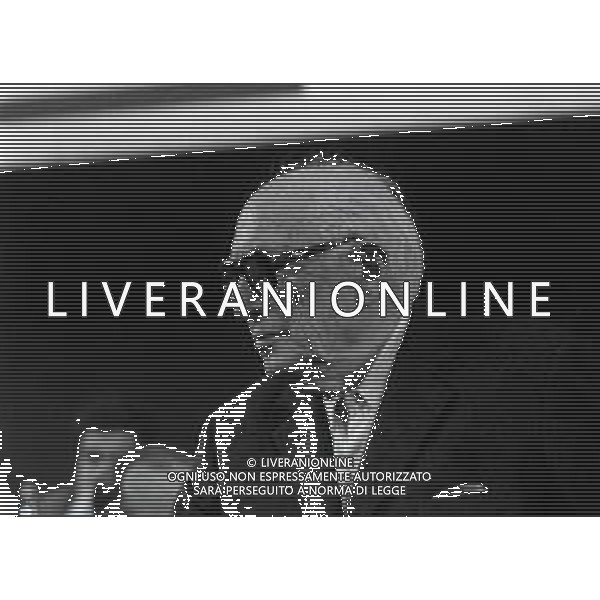 RETROSPETTIVA PIETRO NENNI POLITICO NELLA FOTO NENNI PIETRO A ROMA NELL\'ANNO 1976 AL CONGRESSO DEL PARTITO SOCIALISTA ITALIANO AG ALDO LIVERANI SAS 