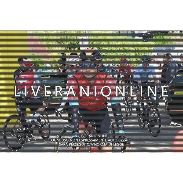 27-04-2022 Tour De Romandie; Tappa 01 La Grande Beroche - Romont; 2022, Bahrain - Victorious; Caruso, Damiano; La Grande Beroche; ©SIROTTI/AGENZIA ALDO LIVERANI SAS