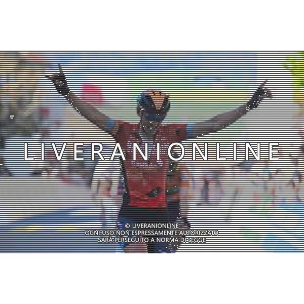 27-04-2022 Tour De Romandie; Tappa 01 La Grande Beroche - Romont; 2022, Bahrain - Victorious; Teuns, Dylan; Romont; ©SIROTTI/AGENZIA ALDO LIVERANI SAS