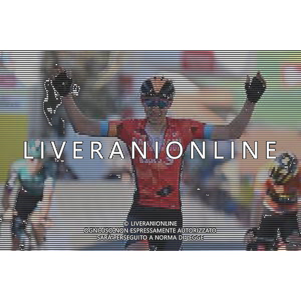 27-04-2022 Tour De Romandie; Tappa 01 La Grande Beroche - Romont; 2022, Bahrain - Victorious; Teuns, Dylan; Romont; ©SIROTTI/AGENZIA ALDO LIVERANI SAS