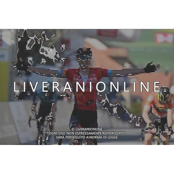 27-04-2022 Tour De Romandie; Tappa 01 La Grande Beroche - Romont; 2022, Bahrain - Victorious; Teuns, Dylan; Romont; ©SIROTTI/AGENZIA ALDO LIVERANI SAS