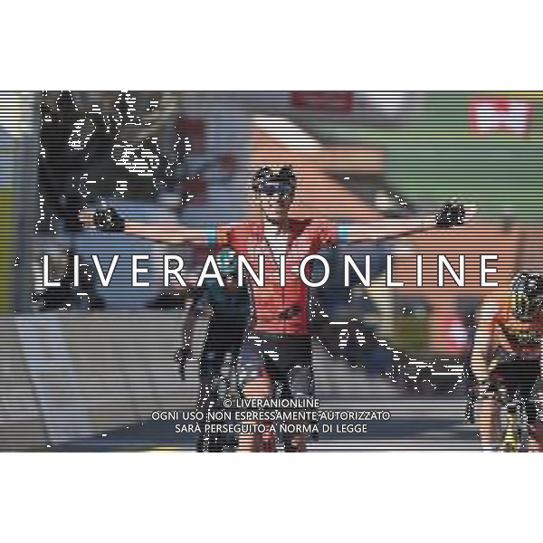 27-04-2022 Tour De Romandie; Tappa 01 La Grande Beroche - Romont; 2022, Bahrain - Victorious; Teuns, Dylan; Romont; ©SIROTTI/AGENZIA ALDO LIVERANI SAS
