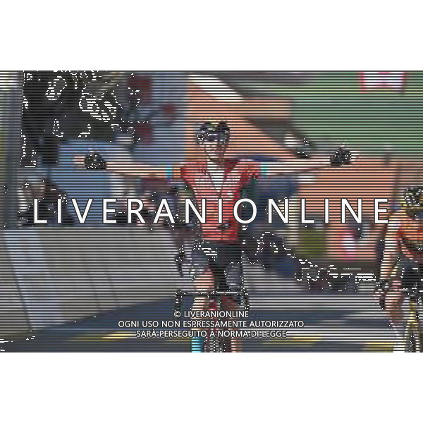 27-04-2022 Tour De Romandie; Tappa 01 La Grande Beroche - Romont; 2022, Bahrain - Victorious; Teuns, Dylan; Romont; ©SIROTTI/AGENZIA ALDO LIVERANI SAS
