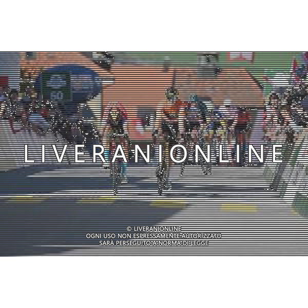27-04-2022 Tour De Romandie; Tappa 01 La Grande Beroche - Romont; 2022, Bahrain - Victorious; 2022, Jumbo - Visma; Teuns, Dylan; Dennis, Rohan; Romont; ©SIROTTI/AGENZIA ALDO LIVERANI SAS