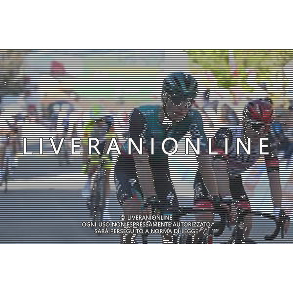 27-04-2022 Tour De Romandie; Tappa 01 La Grande Beroche - Romont; 2022, Bora - Hansgrohe; 2022, Uae Emirates; Vlasov, Aleksandr; Hirschi, Marc; Romont; ©SIROTTI/AGENZIA ALDO LIVERANI SAS