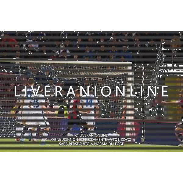 BOLOGNA - INTER CAMPIONATO CALCIO SERIE A TIM 27.04.2022 NELLA FOTO IL GOL DI MARKO ARNAUTOVIC ©VILLANI/AGENZIA ALDO LIVERANI SAS