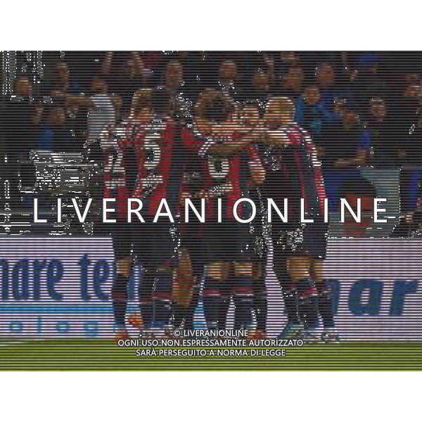 BOLOGNA - INTER CAMPIONATO CALCIO SERIE A TIM 27.04.2022 NELLA FOTO ESULTANZA DOPO IL GOL DI MARKO ARNAUTOVIC ©VILLANI/AGENZIA ALDO LIVERANI SAS