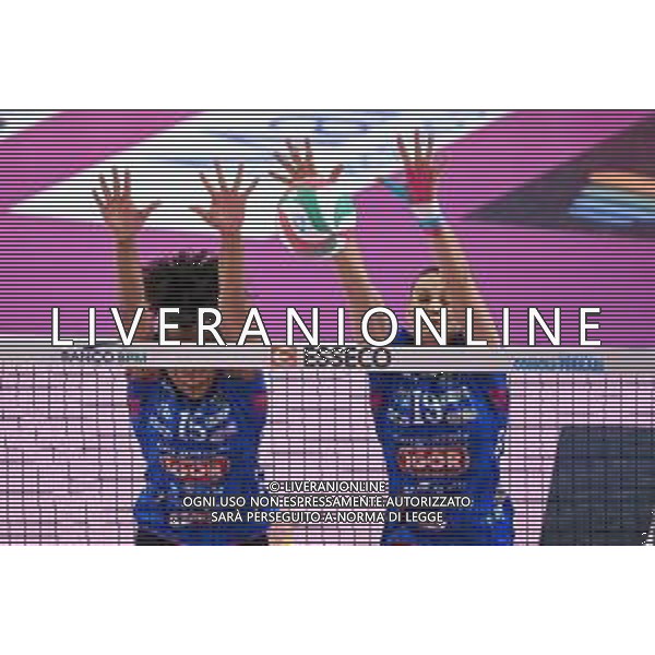 ¬© TVRG Haleigh Washington (AGIL Volley Novara) SX e Nika Daalderop (AGIL Volley Novara) DX AGIL Volley Igor Gorgonzola Novara vs Vero Volley Monza Novara 27-04-2022 Pala Igor Gorgonzola campionato femminile Serie A1 gara 3 semifinale playoff foto Roberto Garavaglia/ag. Aldo Liverani sas/AGENZIA ALDO LIVERANI SAS
