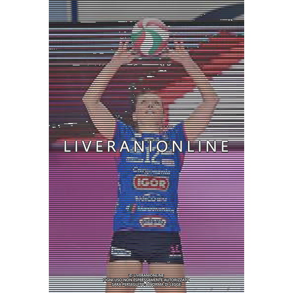 ¬© TVRG Micha Danielle Hancock (AGIL Volley Novara) AGIL Volley Igor Gorgonzola Novara vs Vero Volley Monza Novara 27-04-2022 Pala Igor Gorgonzola campionato femminile Serie A1 gara 3 semifinale playoff foto Roberto Garavaglia/ag. Aldo Liverani sas/AGENZIA ALDO LIVERANI SAS