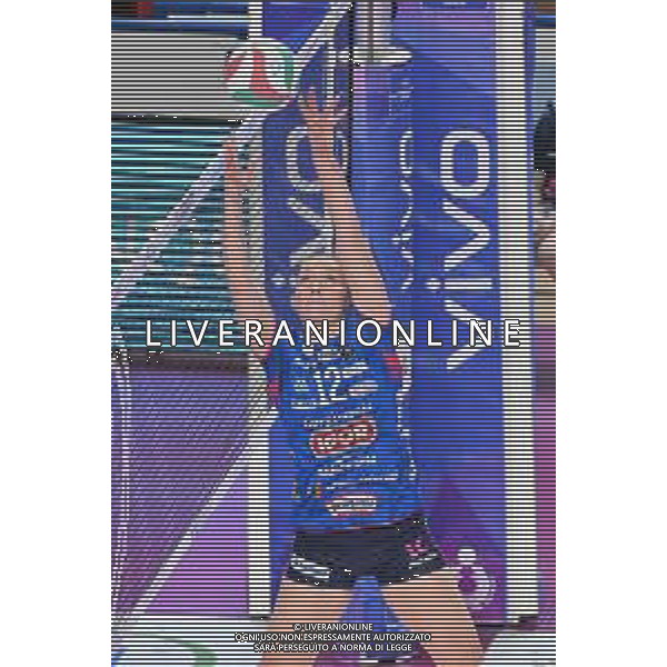 ¬© TVRG Micha Danielle Hancock (AGIL Volley Novara) AGIL Volley Igor Gorgonzola Novara vs Vero Volley Monza Novara 27-04-2022 Pala Igor Gorgonzola campionato femminile Serie A1 gara 3 semifinale playoff foto Roberto Garavaglia/ag. Aldo Liverani sas/AGENZIA ALDO LIVERANI SAS