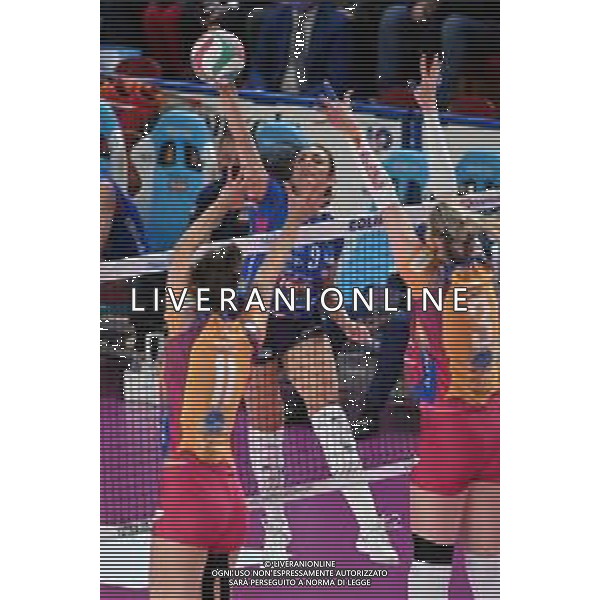 © TVRG Caterina Bosetti (AGIL Volley Novara) AGIL Volley Igor Gorgonzola Novara vs Vero Volley Monza Novara 27-04-2022 Pala Igor Gorgonzola campionato femminile Serie A1 gara 3 semifinale playoff foto Roberto Garavaglia/ag. Aldo Liverani sas/AGENZIA ALDO LIVERANI SAS