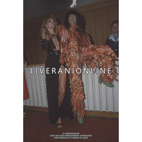 RETROSPETTIVA AMANDA LEAR CANTANTE NELLA FOTO CON RENATO ZERO A SAINT VINCENT NELL\'ANNO 1978 AG. ALDO LIVERANI SAS