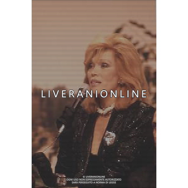 RETROSPETTIVA AMANDA LEAR CANTANTE NELLA FOTO NEL 1987 ©Archivio DFP/AGENZIA ALDO LIVERANI SAS