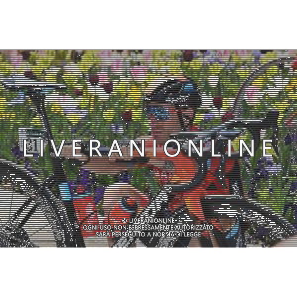28-04-2022 Tour De Romandie; Tappa 02 Echallens - Echallens; 2022, Bahrain - Victorious; Caruso, Damiano; Echallens; ©SIROTTI/AGENZIA ALDO LIVERANI SAS