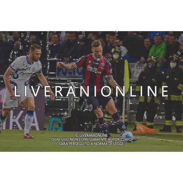 BOLOGNA - INTER CAMPIONATO CALCIO SERIE A TIM 27.04.2022 NELLA FOTO MARKO ARNAUTOVIC E STEFAN DE VRIJ ©VILLANI/AGENZIA ALDO LIVERANI SAS