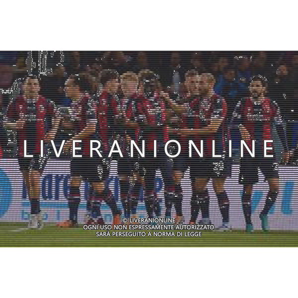 BOLOGNA - INTER CAMPIONATO CALCIO SERIE A TIM 27.04.2022 NELLA FOTO ESULTANZA DOPO IL GOL DI MARKO ARNAUTOVIC ©VILLANI/AGENZIA ALDO LIVERANI SAS