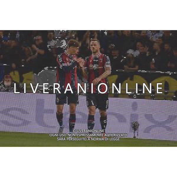 BOLOGNA - INTER CAMPIONATO CALCIO SERIE A TIM 27.04.2022 NELLA FOTO ESULTANZA DOPO IL GOL DI MARKO ARNAUTOVIC ©VILLANI/AGENZIA ALDO LIVERANI SAS