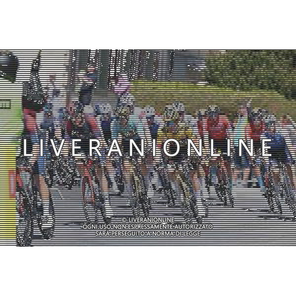 28-04-2022 Tour De Romandie; Tappa 02 Echallens - Echallens; 2022, Ineos - Grenadiers; 2022, Jumbo - Visma; Geraint, Thomas; Dennis, Rohan; Kruijswijk, Steven; Echallens; ©SIROTTI/AGENZIA ALDO LIVERANI SAS