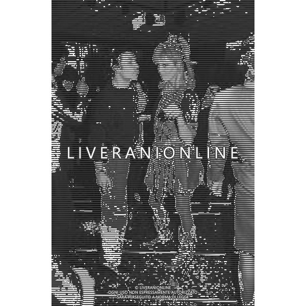 RETROSPETTIVA AMANDA LEAR ATTRICE E CANTANTE NELLA FOTO CON IL MARITO ALAIN-PHILIPPE MALAGNAC d\'ARGENS de VILLELE ©Archivio Giovanni Liverani/AGENZIA ALDO LIVERANI SAS